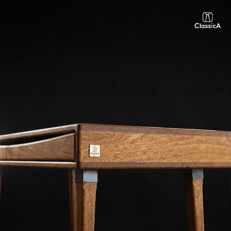 Teak / Iroko desk by ClassicA